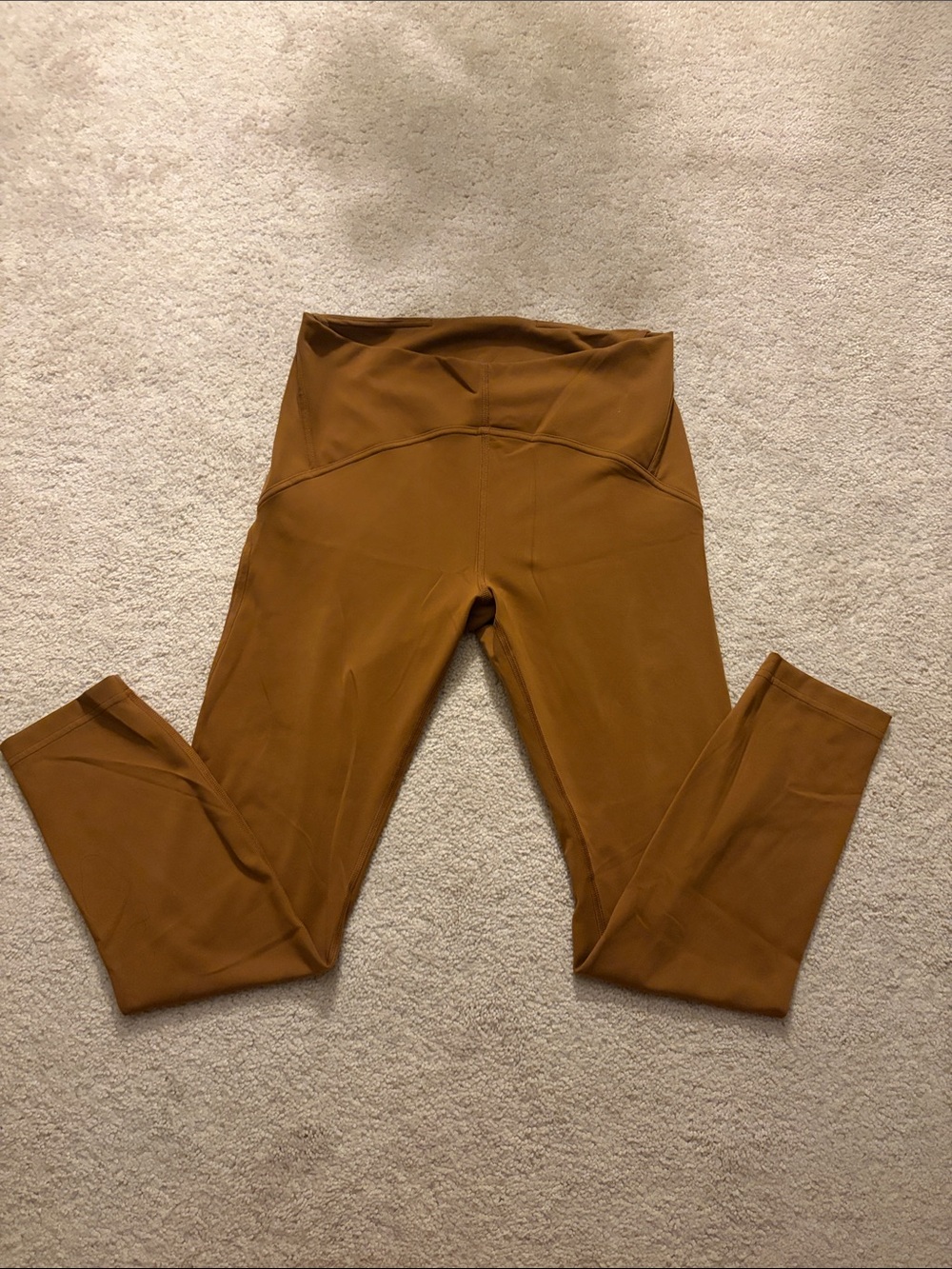 Lululemon  High-Waist Athletic Leggings - Brown